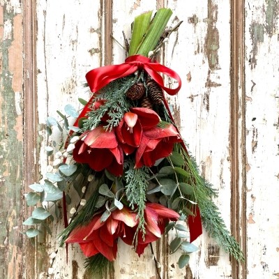 Christmas Door or  wall Swag