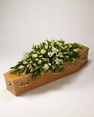 Lily Casket Spray