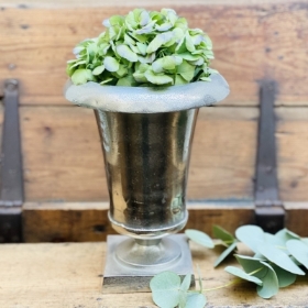 Metal Urn Planter vase