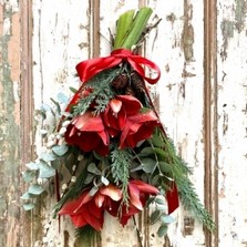 Christmas Door or  wall Swag