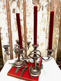 Pair of Vintage Candle Sticks