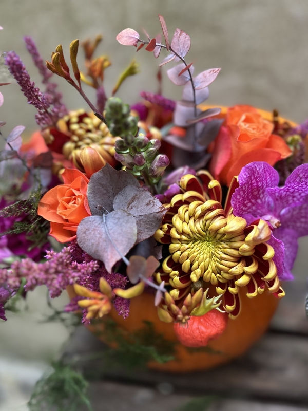 Autumn Filled Pumpkins