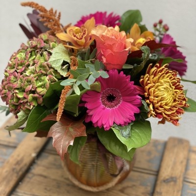 Brighton in the Autumn Vase