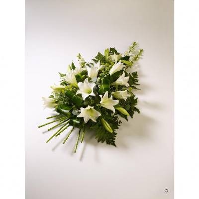 White Lily Spray