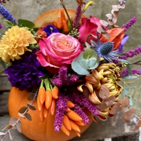 Autumn Filled Pumpkins